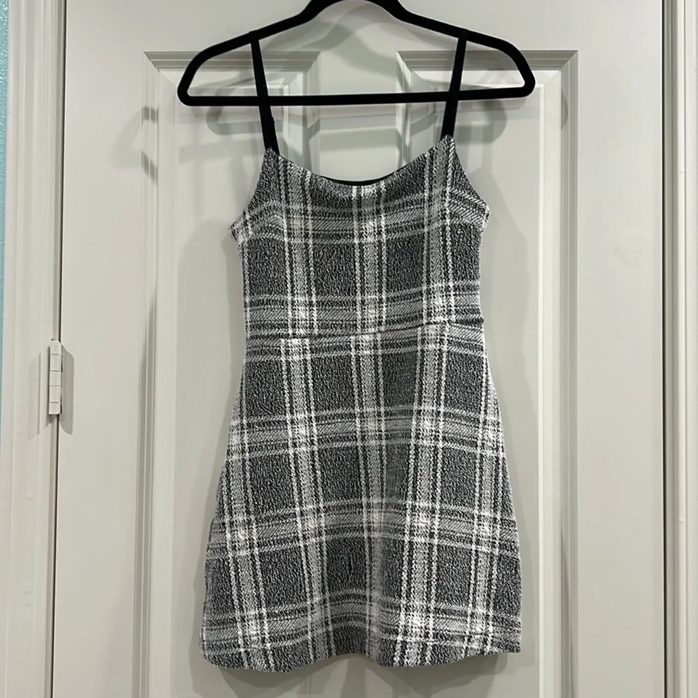 Urban Outfitters Cher straight neck mini dress - Picture 4 of 6